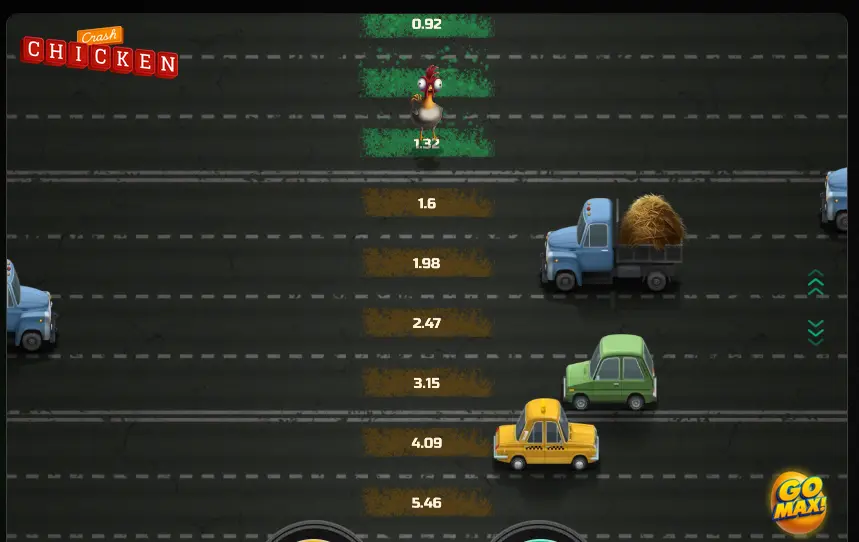 أسلوب لعب تشيكن كراش