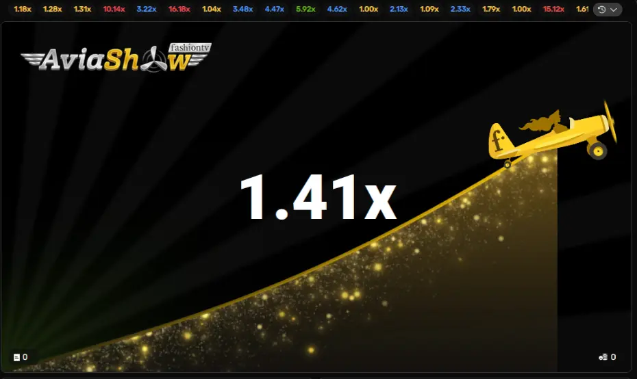 اللعب في Aviashow