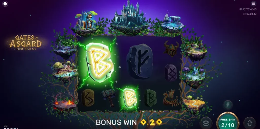 ربح المكافآت في بوابات أسغارد العوالم التسعة