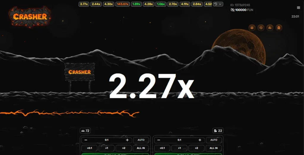 زيادة احتمالات الفوز في كراشر