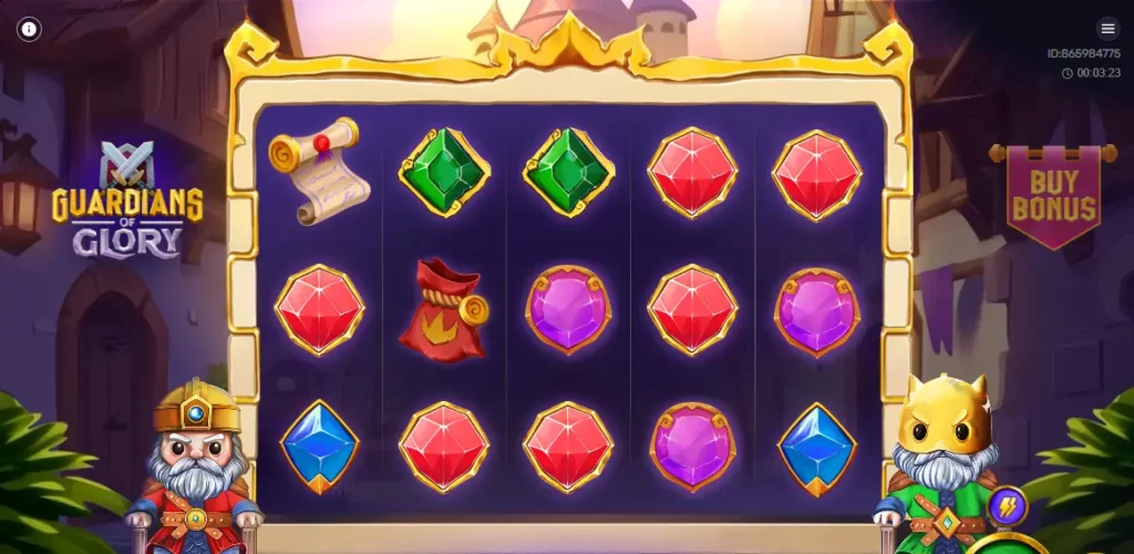 ساحة اللعب في لعبة Guardians of Glory