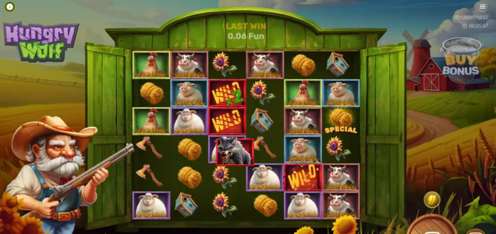 طلقات الصياد في لعبة هانغري وولف طلقات الصياد في لعبة هانغري وولف