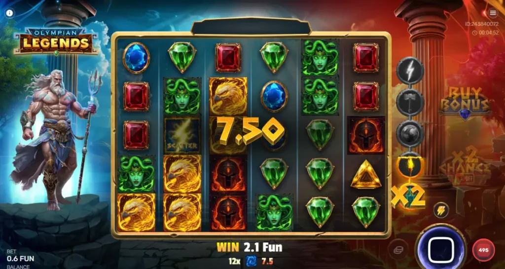 محاولة ناجحة في أولمبيان ليجندز