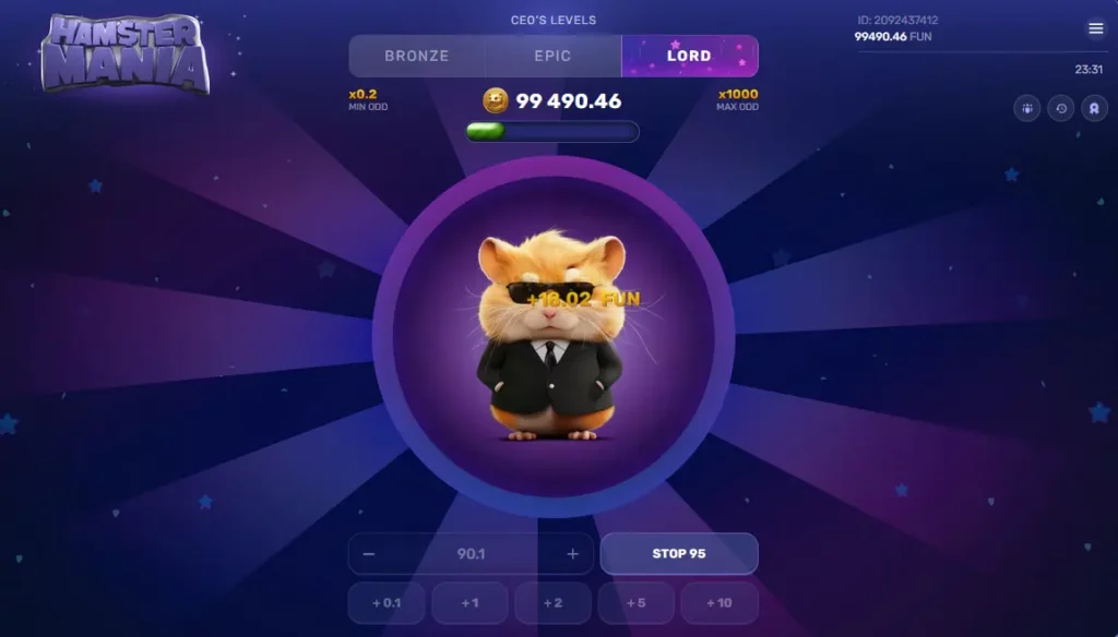 وضع اللورد في هامستر مانيا وضع اللورد في هامستر مانيا