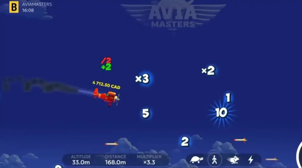 أسلوب لعب AviaMasters