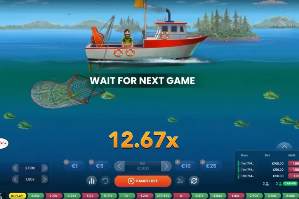 أسلوب لعب Big Bass Crash