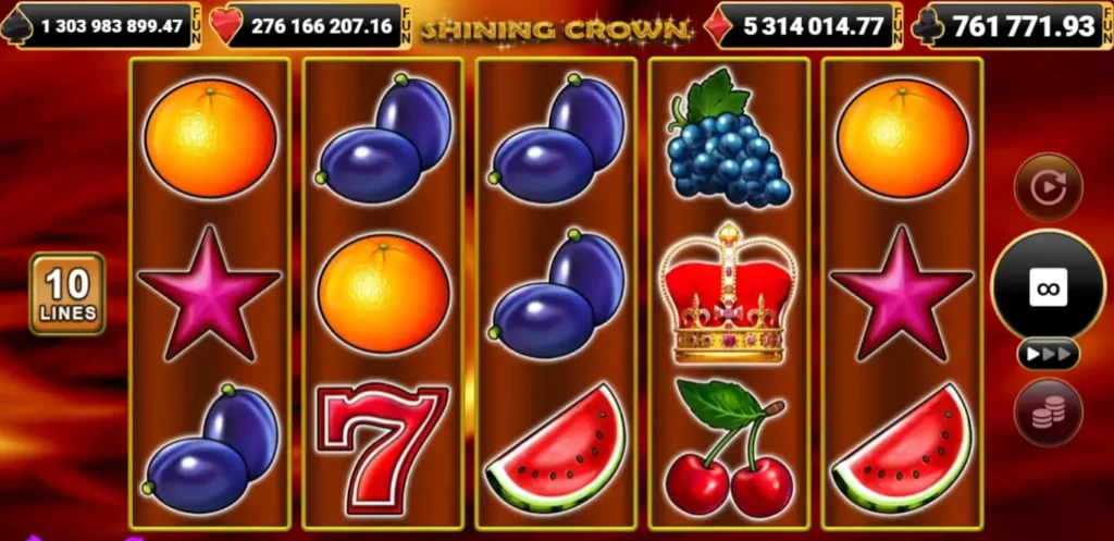 أسلوب لعب Shining Crown