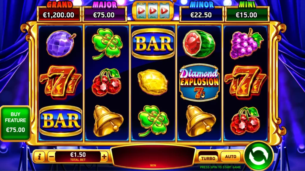 أسلوب لعب انفجار الماس