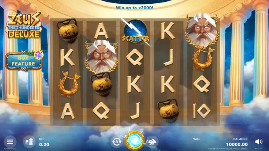 أسلوب لعب زيوس الرعد ديلوكس