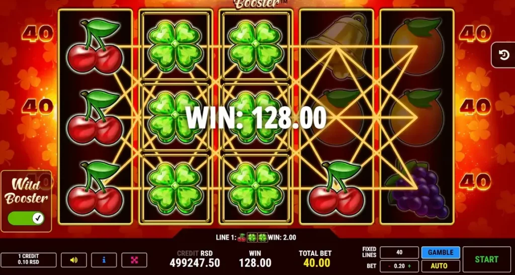 أسلوب لعب معزز السرعة 40