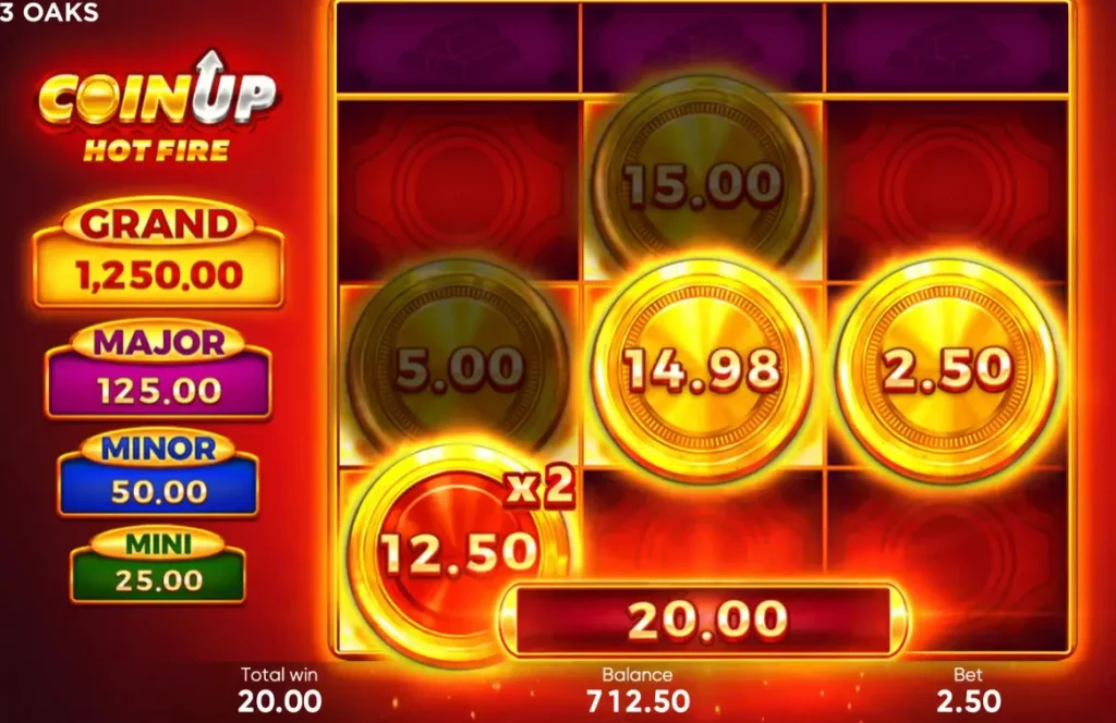 اربح عملة معدنية من خلال النار الساخنة