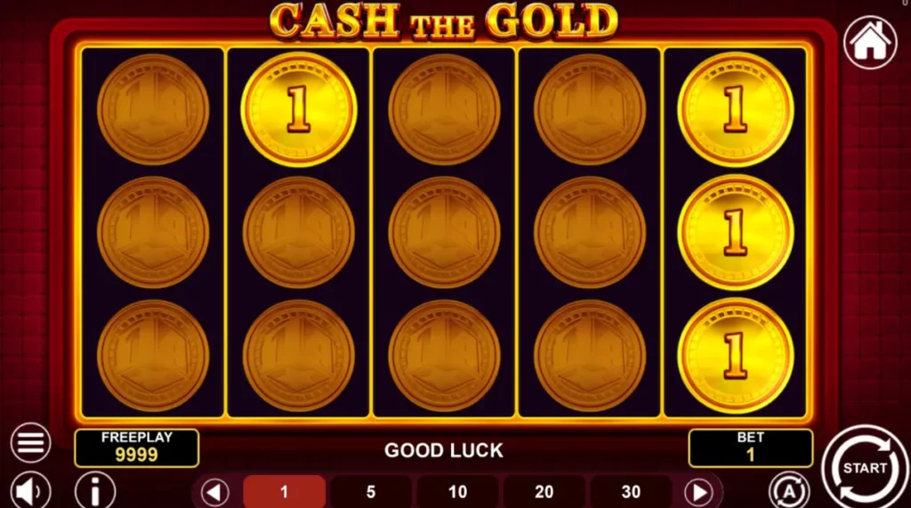 طريقة لعب Cash The Gold