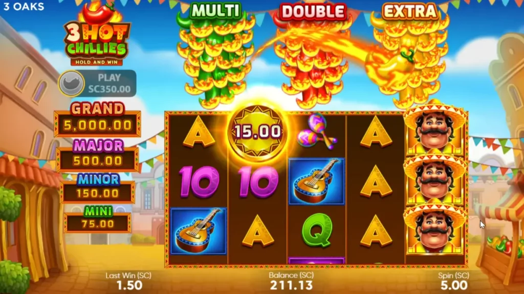 فتحة 3 فلفل حار