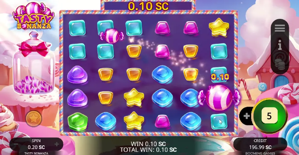 فوز بونانزا اللذيذ