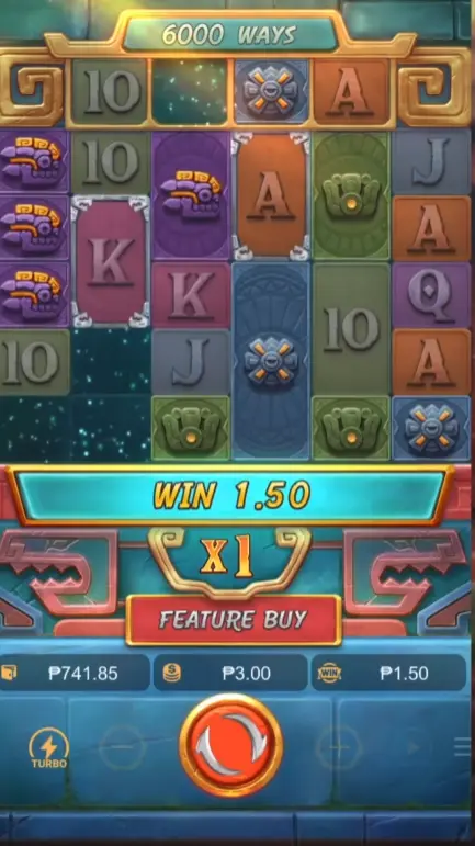 كنوز الأزتك - الفوز