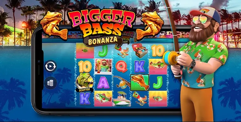 لعبة Bigger Bass Bonanza للهواتف المحمولة