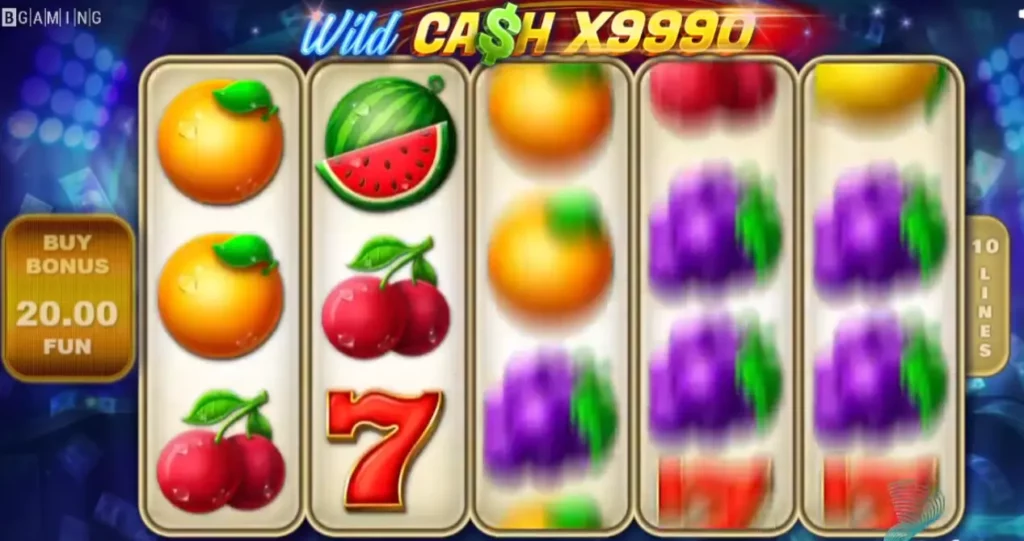 لعبة Wild Cash X9990 Spin