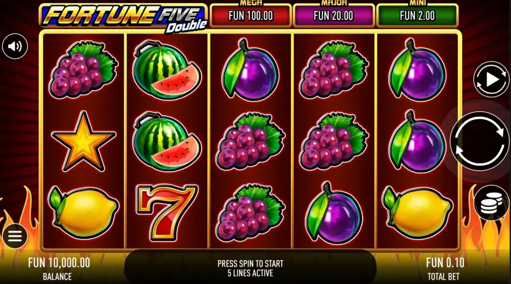 لعبة فورتشن فايف المزدوجة