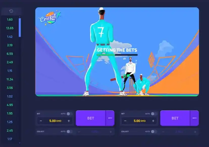 لعبة كريكيت إكس - ابدأ اللعبة