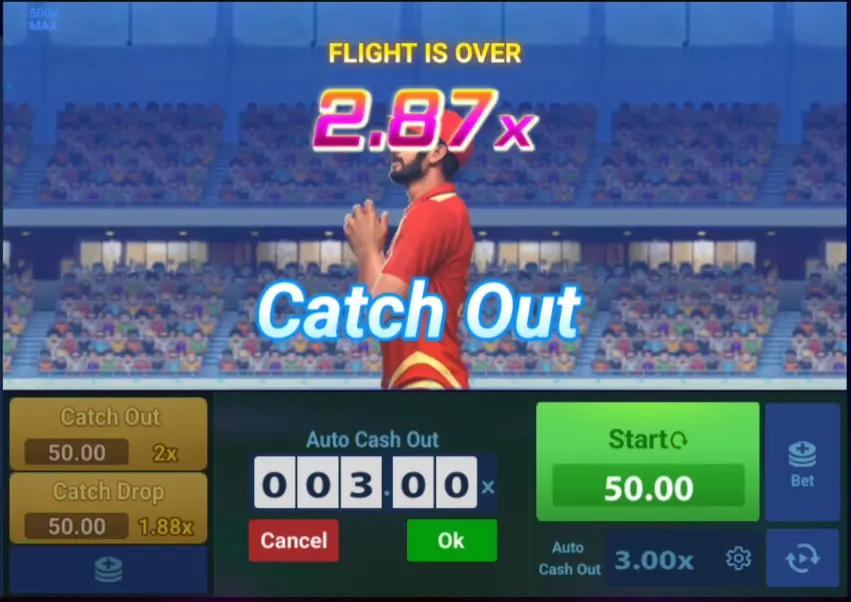 لقطة كريكيت محرجة