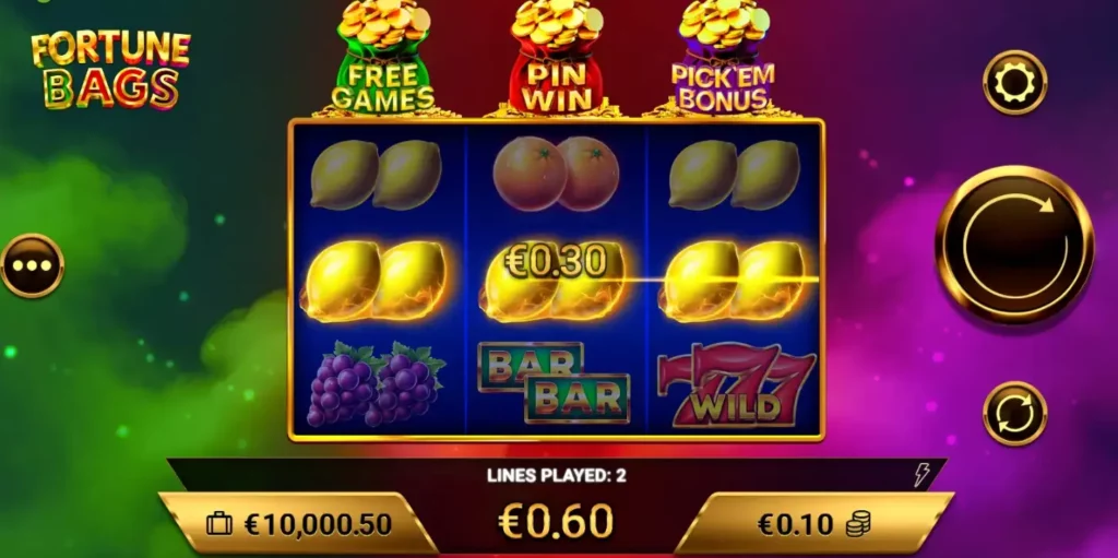 ملعب ألعاب حقائب الحظ