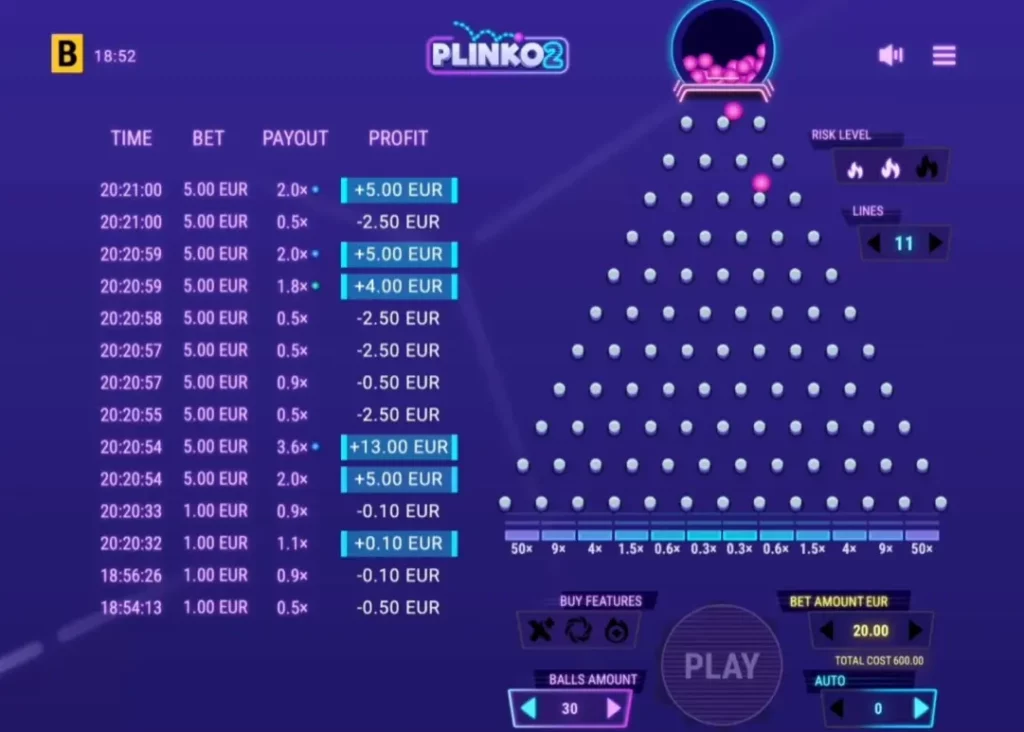 ملعب لعبة بلينكو 2