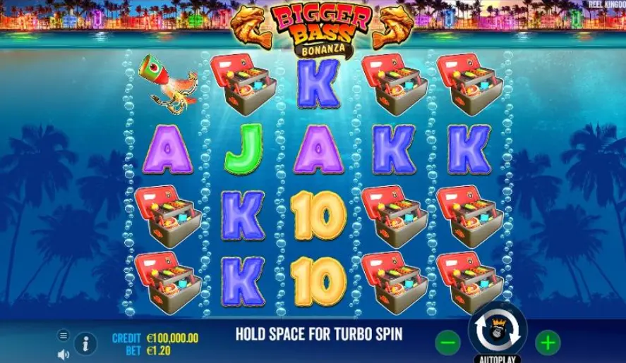 واجهة Bigger Bass Bonanza