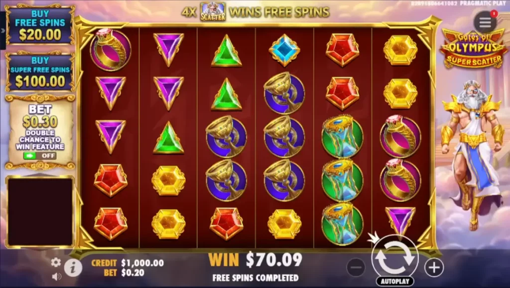 واجهة تشتت فائقة من بوابات أوليمبوس