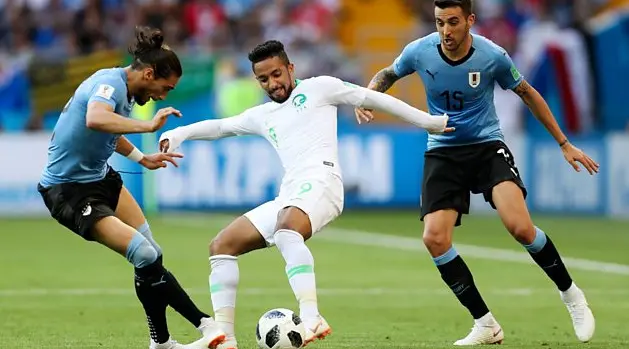 السعودية - أوروغواي 2018